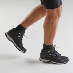 Quechua Bergwandelschoenen Voor Heren Waterdicht MH100 Mid -Quechua bergwandelschoenen voor heren waterdicht mh100 mid zwart 10