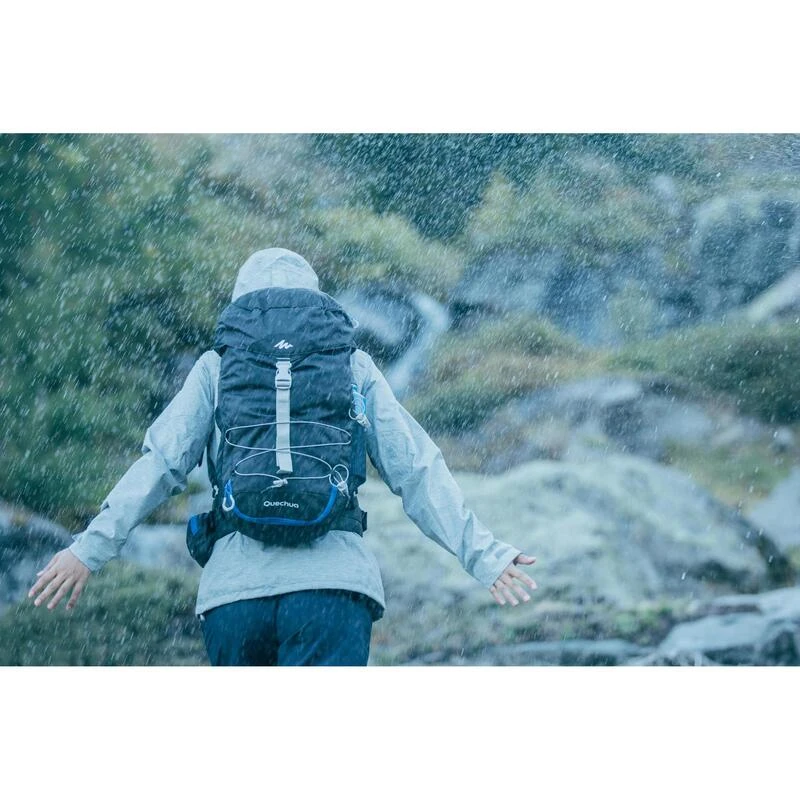 Quechua Damesregenjas Voor Bergwandelen MH100 4 Quechua Damesregenjas Voor Bergwandelen MH100 - Afbeelding 2