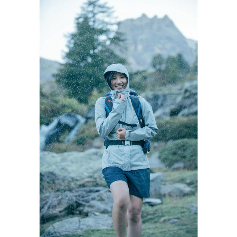 Quechua Damesregenjas Voor Bergwandelen MH100 5 Quechua Damesregenjas Voor Bergwandelen MH100 - Afbeelding 3