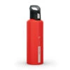 Quechua Drinkfles Voor Wandelen MH500 Klikdop 1 Liter Aluminium Rood