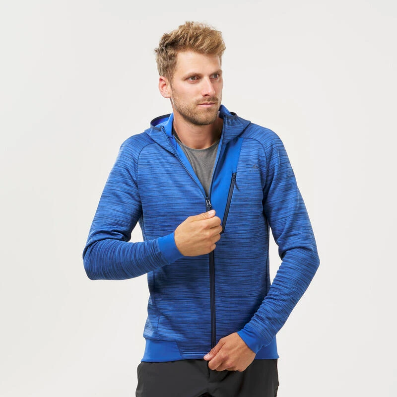 Quechua Dunne Fleece Wandeljas Voor Heren MH900 4 Quechua Dunne Fleece Wandeljas Voor Heren MH900 - Afbeelding 2