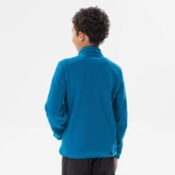 Quechua Fleece Jas Voor Wandelen Kinderen MH150 Blauw 7-15 Jaar -Quechua fleece jas voor wandelen kinderen mh150 blauw 7 15 jaar 4