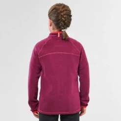 Quechua Fleece Jas Voor Wandelen MH150 Paars Kinderen 7-15 Jaar 9 Quechua Fleece Jas Voor Wandelen MH150 Paars Kinderen 7-15 Jaar -Quechua fleece jas voor wandelen mh150 paars kinderen 7 15 jaar 2