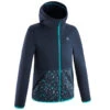 Quechua Fleece Jas Voor Wandelen MH500 Blauw Kinderen 7-15 Jaar -Quechua fleece jas voor wandelen mh500 blauw kinderen 7 15 jaar
