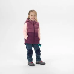 Quechua Gewatteerde Bodywarmer Voor Kinderen 2-6 Jaar Paars 9 Quechua Gewatteerde Bodywarmer Voor Kinderen 2-6 Jaar Paars -Quechua gewatteerde bodywarmer voor kinderen 2 6 jaar paars 2