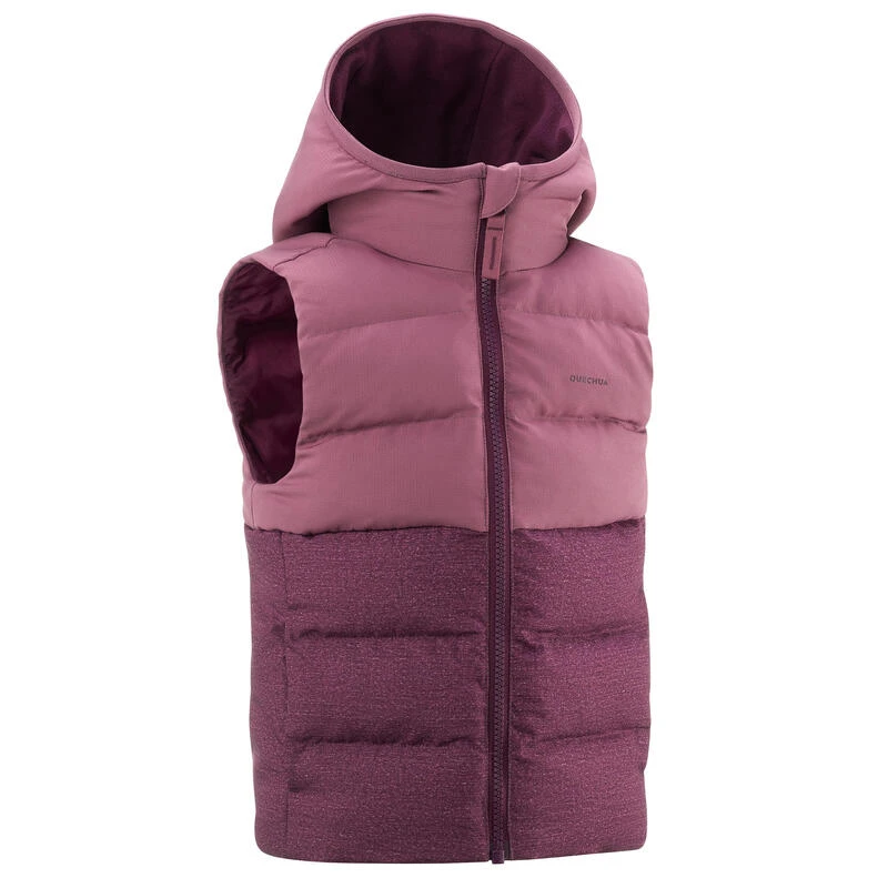 Quechua Gewatteerde Bodywarmer Voor Kinderen 2-6 Jaar Paars 3 Quechua Gewatteerde Bodywarmer Voor Kinderen 2-6 Jaar Paars