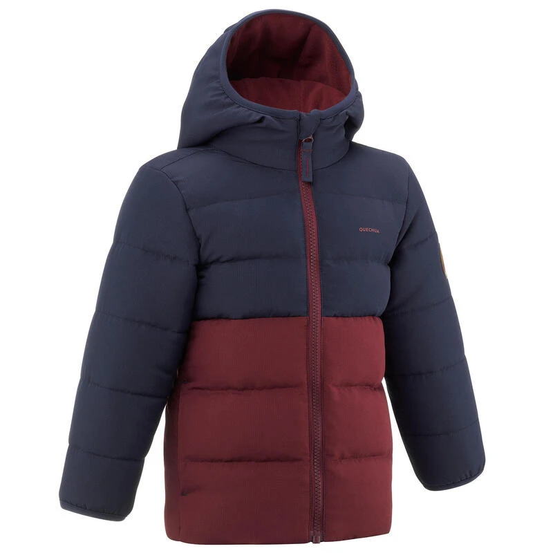 Quechua Gewatteerde Wandeljas Blauw En Bordeaux Kinderen 2-6 Jaar 3 Quechua Gewatteerde Wandeljas Blauw En Bordeaux Kinderen 2-6 Jaar