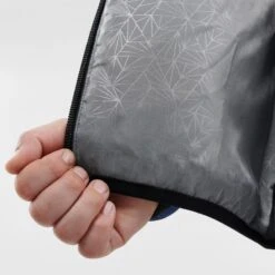 Quechua Gewatteerde Wandeljas Voor Meisjes Hike 500 -Quechua gewatteerde wandeljas voor kinderen mh500 blauw 13