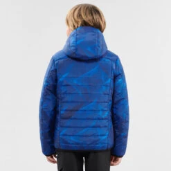 Quechua Gewatteerde Wandeljas Voor Kinderen MH500 Blauw -Quechua gewatteerde wandeljas voor kinderen mh500 blauw 2