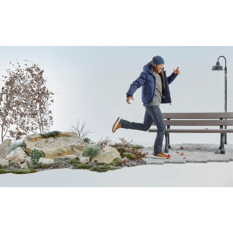 Quechua Warme Waterdichte Wandelschoenen Voor Heren SH100 X-WARM 13 Quechua Warme Waterdichte Wandelschoenen Voor Heren SH100 X-WARM - Afbeelding 11