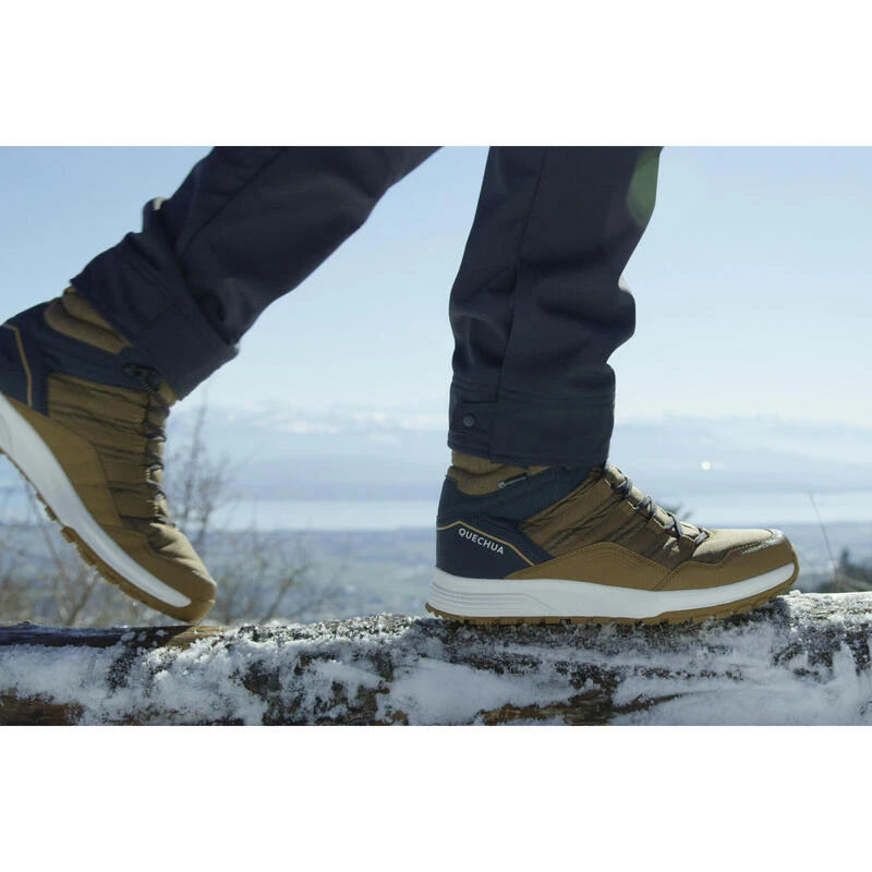 Quechua Warme Waterdichte Wandelschoenen Voor Heren SH100 X-WARM 14 Quechua Warme Waterdichte Wandelschoenen Voor Heren SH100 X-WARM - Afbeelding 12