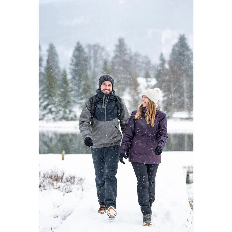 Quechua Warme Waterdichte Wandelschoenen Voor Heren SH100 X-WARM 11 Quechua Warme Waterdichte Wandelschoenen Voor Heren SH100 X-WARM - Afbeelding 9