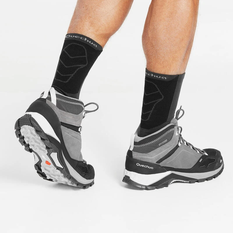 Quechua Halfhoge Waterdichte Bergwandelschoenen Voor Heren MH500 Grijs 7 Quechua Halfhoge Waterdichte Bergwandelschoenen Voor Heren MH500 Grijs - Afbeelding 5