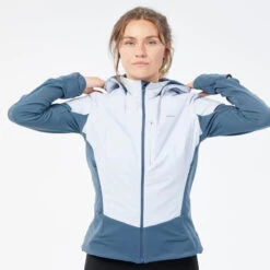 Quechua Hybride Fleece Jas Voor Wandelen Dames MH920 Met Capuchon -Quechua hybride fleece jas voor wandelen dames mh920 met capuchon 5