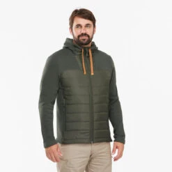 Quechua Wandeltrui Voor Heren NH500 Hybrid -Quechua hybride hoodie met rits voor wandelen heren nh100 3