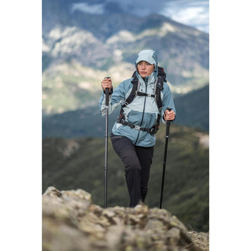 Quechua Waterdichte Jas Voor Bergwandelen Dames MH500 19 Quechua Waterdichte Jas Voor Bergwandelen Dames MH500 - Afbeelding 17