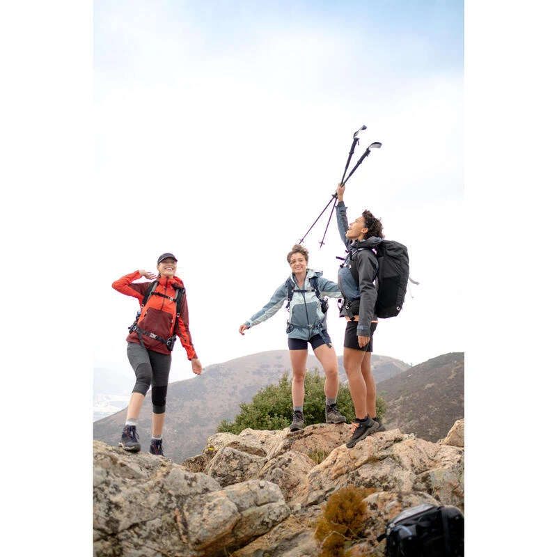 Quechua Waterdichte Jas Voor Bergwandelen Dames MH500 22 Quechua Waterdichte Jas Voor Bergwandelen Dames MH500 - Afbeelding 20