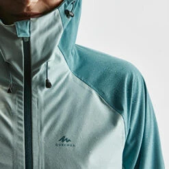 Quechua Waterdichte Jas Voor Bergwandelen Dames MH500 24 Quechua Waterdichte Jas Voor Bergwandelen Dames MH500 -Quechua regenjas voor bergwandelen dames mh500 2