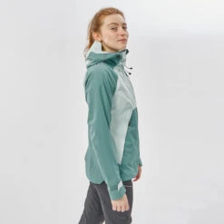 Quechua Waterdichte Jas Voor Bergwandelen Dames MH500 27 Quechua Waterdichte Jas Voor Bergwandelen Dames MH500 -Quechua regenjas voor bergwandelen dames mh500 5