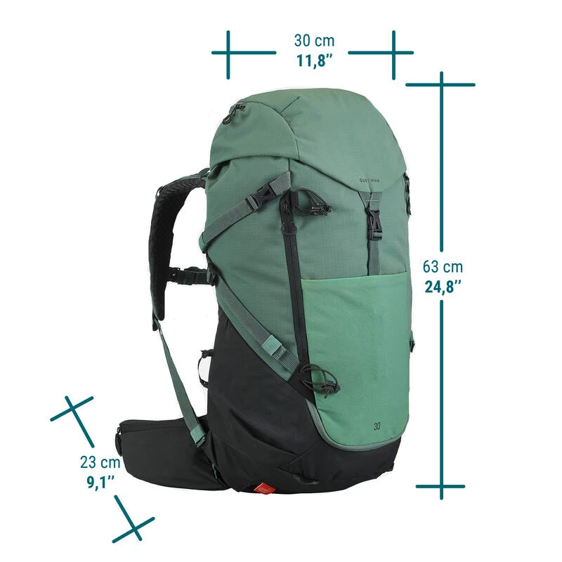 Quechua Rugzak Voor Bergwandelen MH500 30 Liter 4 Quechua Rugzak Voor Bergwandelen MH500 30 Liter - Afbeelding 2