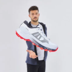 Quechua Schoenen Voor Bergwandelen Heren MH500 Light -Quechua schoenen voor bergwandelen heren mh500 light lichtgrijs rood 10