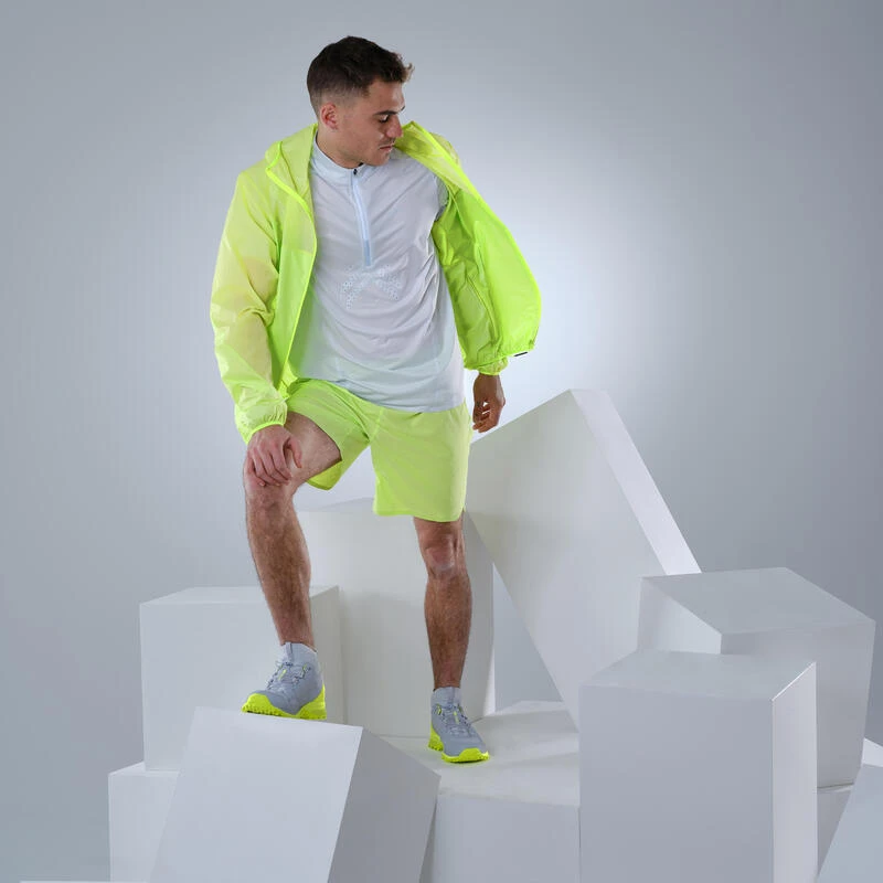 Quechua Short Voor Fast Hiking Heren FH 900 Geel. 4 Quechua Short Voor Fast Hiking Heren FH 900 Geel. - Afbeelding 2