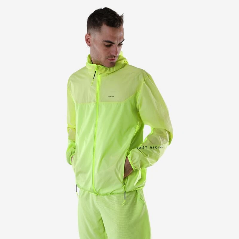 Quechua Short Voor Fast Hiking Heren FH 900 Geel. 5 Quechua Short Voor Fast Hiking Heren FH 900 Geel. - Afbeelding 3