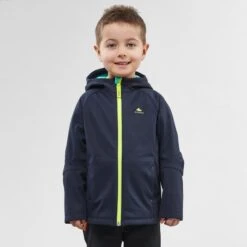 Quechua Softshell Jas Voor Wandelen Kinderen MH5502-6 Jaar -Quechua softshell jas voor wandelen kinderen mh550 marineblauw 2 6 jaar 2