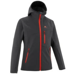 Quechua Softshell-wandeljas Voor Meisjes Hike 900