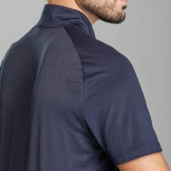 Quechua T-shirt Voor Fast Hiking Heren FH500 Korte Mouwen Blauw/zwart -Quechua t shirt voor fast hiking heren fh500 korte mouwen blauwzwart 3