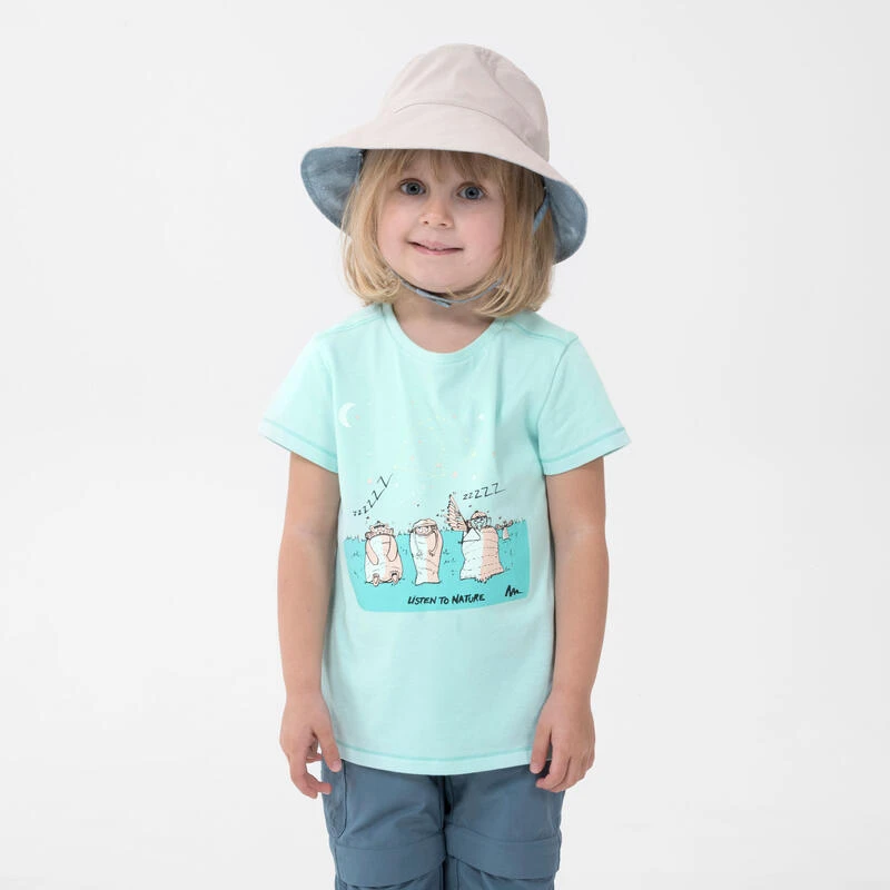 Quechua Uv-werende Hoed Voor Kinderen MH100 5 Quechua Uv-werende Hoed Voor Kinderen MH100 - Afbeelding 3