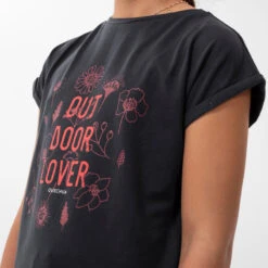 Quechua Wandel T-shirt MH100 Donkergrijs Kinderen 7-15 Jaar 11 Quechua Wandel T-shirt MH100 Donkergrijs Kinderen 7-15 Jaar -Quechua wandel t shirt mh100 donkergrijs kinderen 7 15 jaar 4