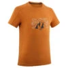 Quechua Wandel T-shirt MH100 Oker Kinderen 7-15 Jaar 2 Quechua Wandel T-shirt MH100 Oker Kinderen 7-15 Jaar -Quechua wandel t shirt mh100 oker kinderen 7 15 jaar