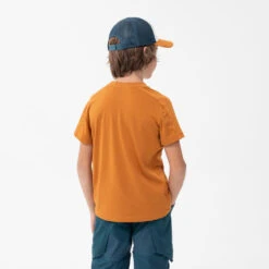 Quechua Wandel T-shirt MH100 Oker Kinderen 7-15 Jaar 10 Quechua Wandel T-shirt MH100 Oker Kinderen 7-15 Jaar -Quechua wandel t shirt mh100 oker kinderen 7 15 jaar 3