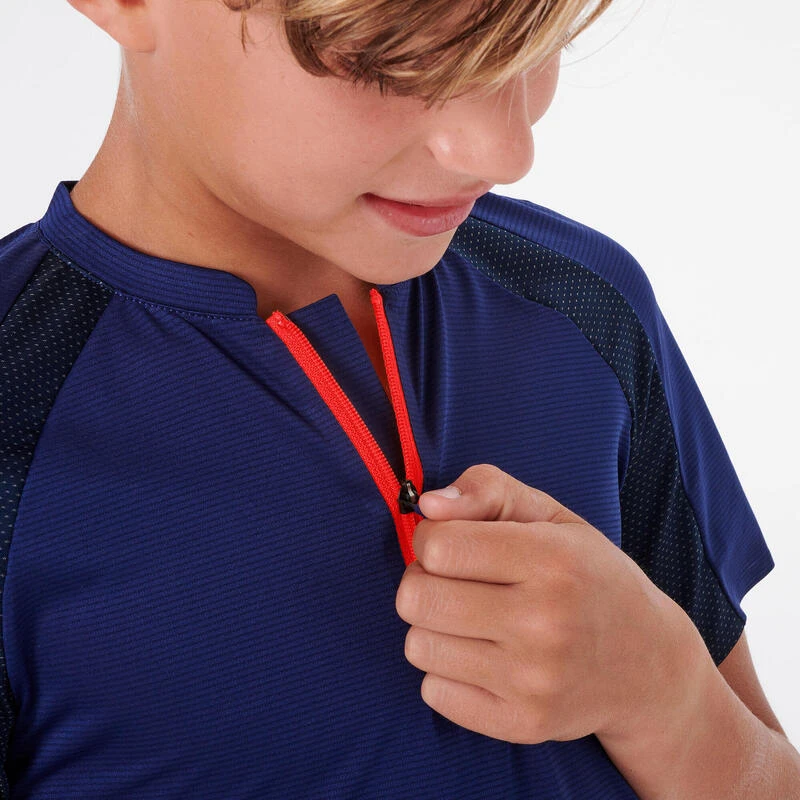 Quechua Wandel T-shirt MH550 Blauw Kinderen 7-15 Jaar 7 Quechua Wandel T-shirt MH550 Blauw Kinderen 7-15 Jaar - Afbeelding 5