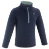 Quechua Wandelfleece Voor Kinderen MH100 Marineblauw 2-6 Jaar -Quechua wandelfleece voor kinderen mh100 marineblauw 2 6 jaar
