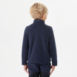 Quechua Wandelfleece Voor Kinderen MH100 Marineblauw 2-6 Jaar -Quechua wandelfleece voor kinderen mh100 marineblauw 2 6 jaar 3