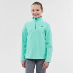 Quechua Wandelfleece Voor Kinderen MH100 Turquoise 7-15 Jaar 9 Quechua Wandelfleece Voor Kinderen MH100 Turquoise 7-15 Jaar -Quechua wandelfleece voor kinderen mh100 turquoise 7 15 jaar 2
