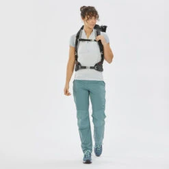 Quechua Naadloos Dames T-shirt Met Korte Mouwen Voor Fast Hiking FH900 -Quechua wandelshirt met korte mouwen voor dames mh900 1