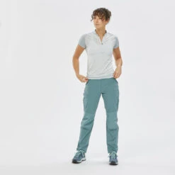 Quechua Naadloos Dames T-shirt Met Korte Mouwen Voor Fast Hiking FH900 -Quechua wandelshirt met korte mouwen voor dames mh900 2