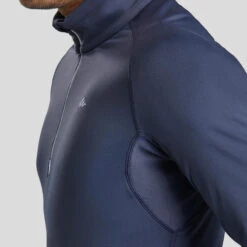 Quechua Wandelshirt Met Lange Mouwen Voor Heren MH900 Gerecycled Synthetisch Materiaal -Quechua wandelshirt met lange mouwen voor heren mh900 gerecycled synthetisch materiaal 4