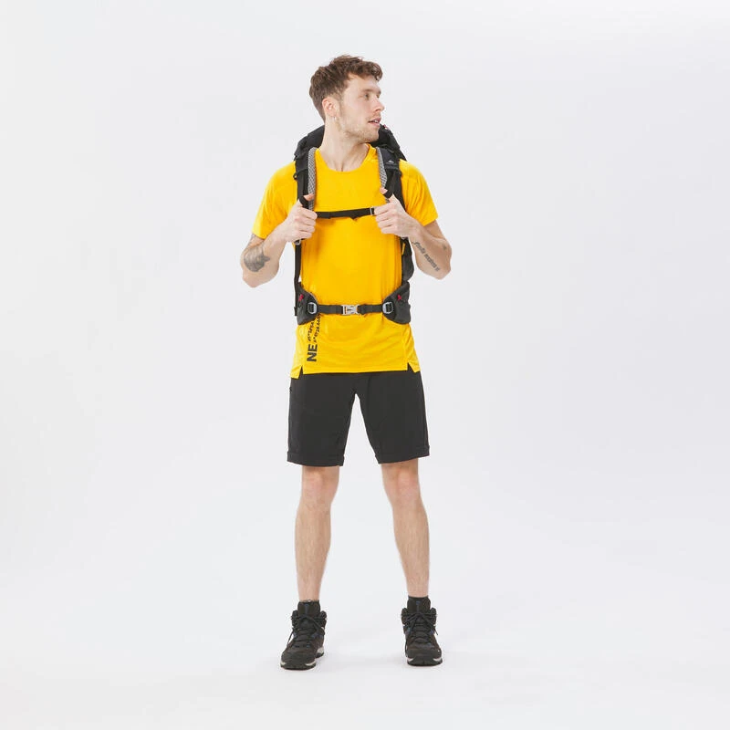 Quechua Wandelshirt Voor Heren MH500 Gerecycled, Synthetisch Materiaal 4 Quechua Wandelshirt Voor Heren MH500 Gerecycled, Synthetisch Materiaal - Afbeelding 2