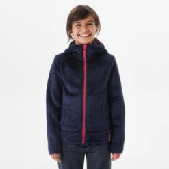 Quechua Warm Fleece Vest Voor Wandelen Kinderen MH500 Blauw 7-15 Jaar -Quechua warm fleece vest voor wandelen kinderen mh500 blauw 7 15 jaar 2