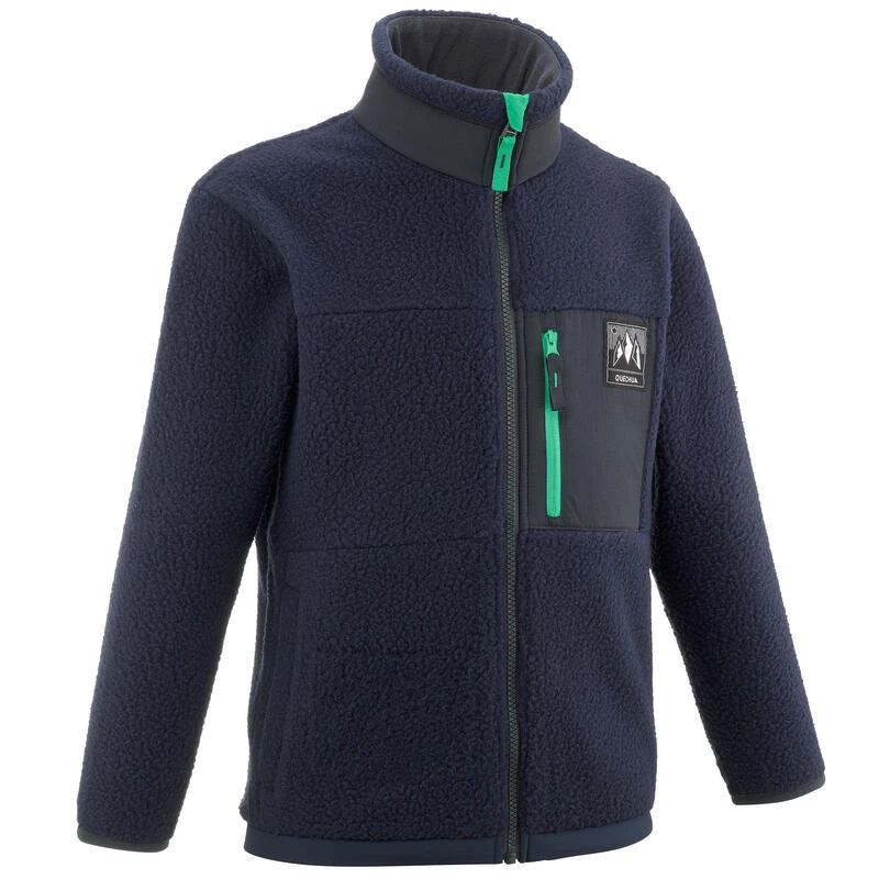 Quechua WARM FLEECE VEST VOOR WANDELEN KINDEREN MH500 MARINEBLAUW 7-15 JAAR 3 Quechua WARM FLEECE VEST VOOR WANDELEN KINDEREN MH500 MARINEBLAUW 7-15 JAAR