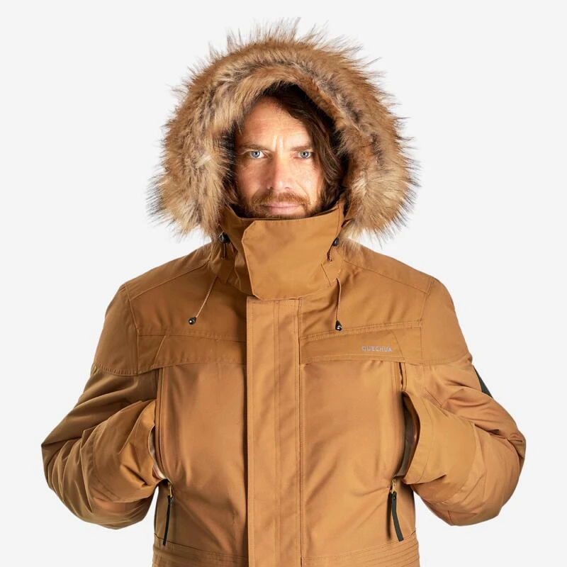 Quechua Warme En Waterdichte Parka Jas Heren - SH500 U-warm 4 Quechua Warme En Waterdichte Parka Jas Heren - SH500 U-warm - Afbeelding 2