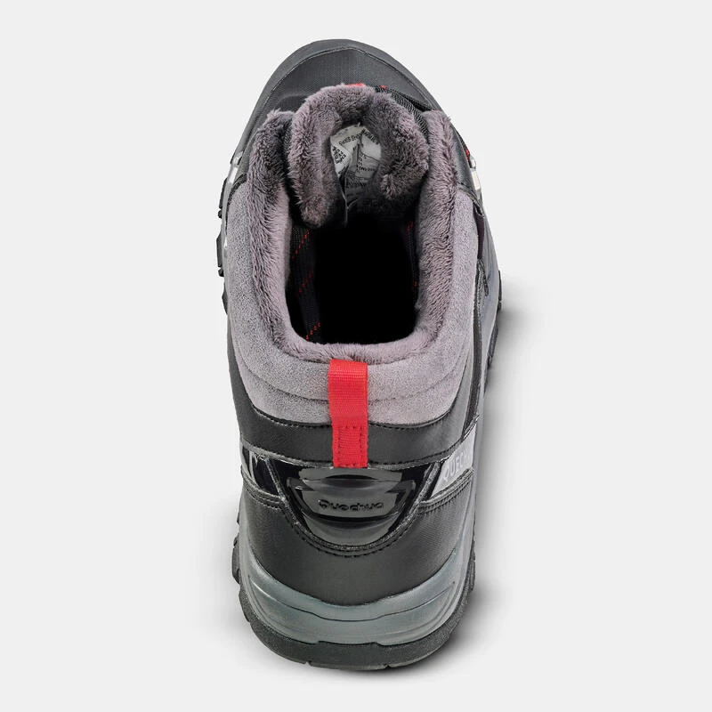 Quechua Heren Wandelschoenen Voor De Sneeuw SH520 X-Warm Mid Groen. 9 Quechua Heren Wandelschoenen Voor De Sneeuw SH520 X-Warm Mid Groen. - Afbeelding 7