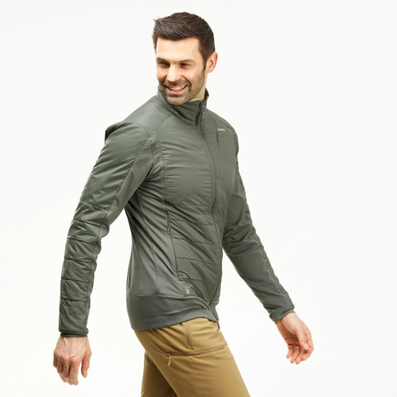 Quechua Warme Fleece Hybride Wandeljas Voor Heren SH900 MOUNTAIN 6 Quechua Warme Fleece Hybride Wandeljas Voor Heren SH900 MOUNTAIN - Afbeelding 4