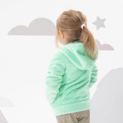 Quechua Warme Fleece Jas Voor Wandelen MH500 Turquoise Kinderen 2-6 Jaar 9 Quechua Warme Fleece Jas Voor Wandelen MH500 Turquoise Kinderen 2-6 Jaar -Quechua warme fleece jas voor wandelen mh500 turquoise kinderen 2 6 jaar 2