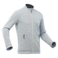 Quechua Warme Fleece Wandeljas Heren SH100 X-Warm