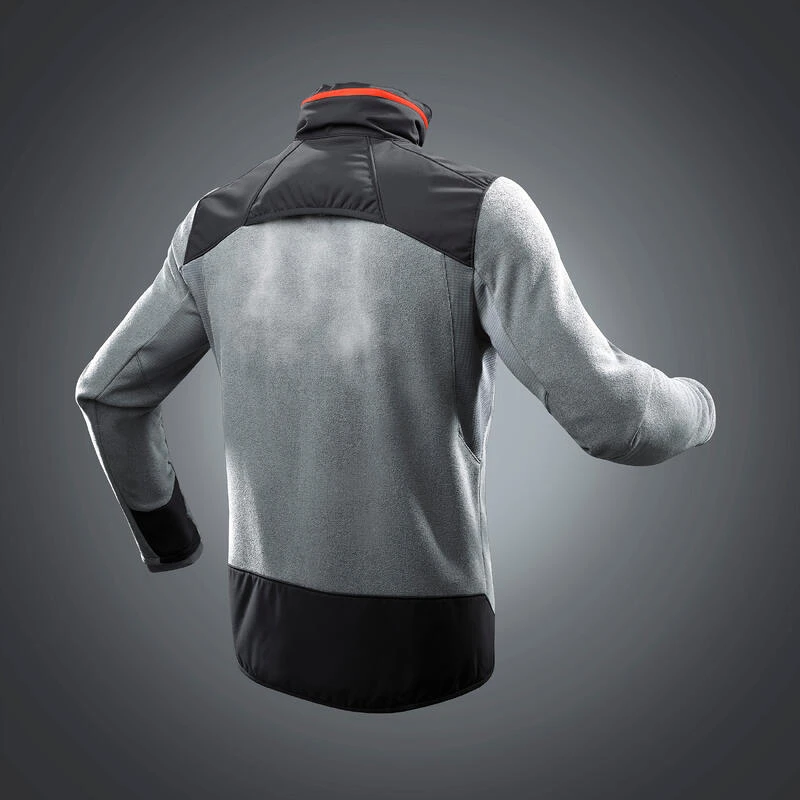 Quechua Warme Fleecejas Voor Wandelen Heren SH500 X-WARM 7 Quechua Warme Fleecejas Voor Wandelen Heren SH500 X-WARM - Afbeelding 5